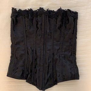 Empire Intimates Black Corset
